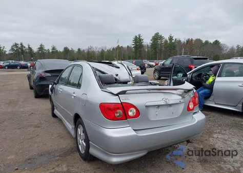 2007 Toyota Corolla S from USA, damaged, VIN 2T1BR32E47C784255